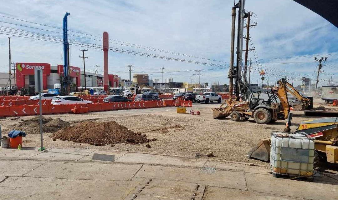 AVANCE DEL 60% EN EL NUEVO DISTRIBUIDOR VIAL EN MEXICALI