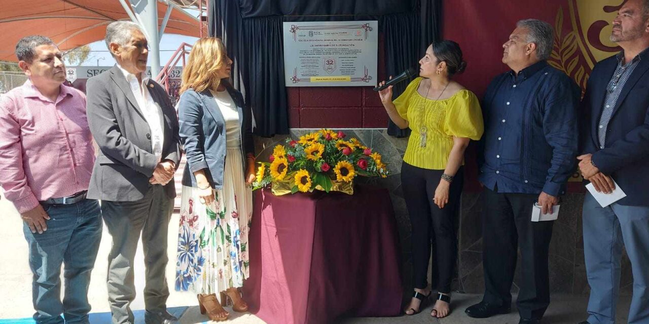 EL ANIVERSARIO DE FUNDACIÓN DE LA SECUNDARIA NO.32 ABRAHAM LINCOLN