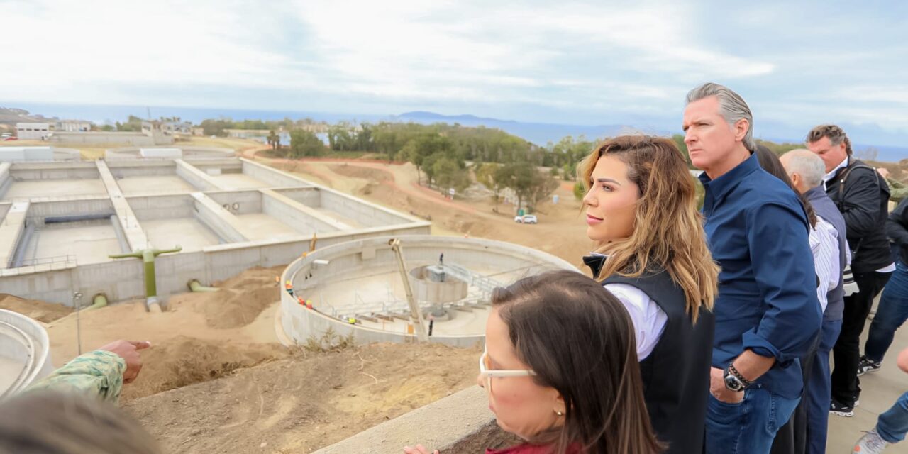SUPERVISAN AVANCE DE  OBRA EN PLANTA TRATADORA DE AGUA EN SAN ANTONIO DE LOS BUENOS