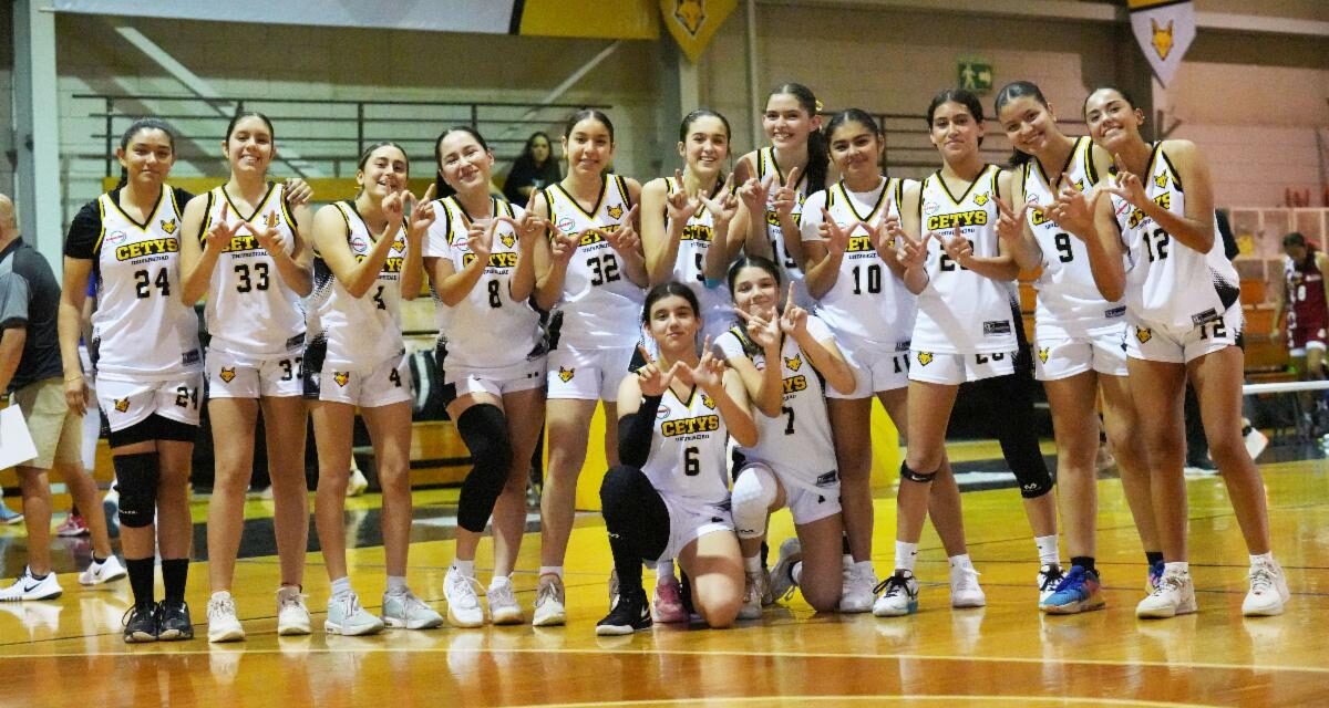 ES TERCERO CETYS EN NACIONAL FEMENIL DE BALONCESTO JUVENIL B
