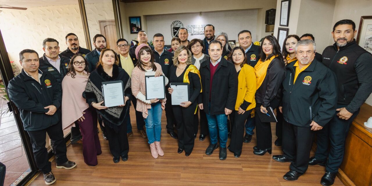 NUEVO CONTRATO COLECTIVO ENTRE SINDICATO DE BURÓCRATAS Y AYUNTAMIENTO DE MEXICALI
