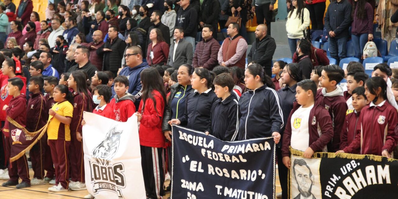 COMIENZAN JUEGOS ESCOLARES DE EDUCACIÓN BÁSICA EN SU ETAPA MUNICIPAL EN ROSARITO