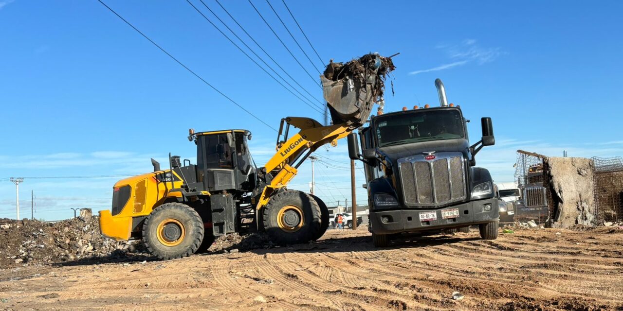 INTENSIFICAN LA LIMPIEZA DE BASUREROS CLANDESTINOS EN MEXICALI