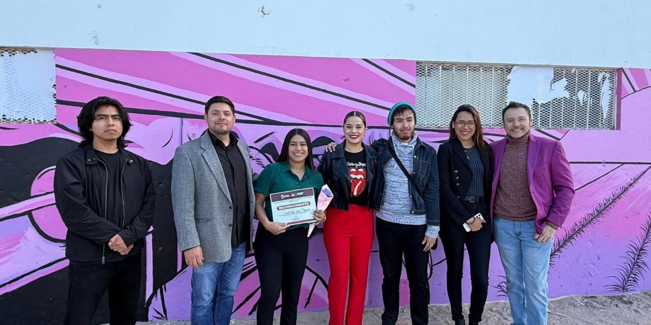 UNIENDO ARTE Y JUVENTUD CON EL MURAL «IDENTIDAD 43»