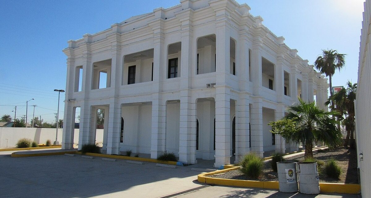 ES MONUMENTO HISTÓRICO CASA DE LA CULTURA “PROGRESO” DE MEXICALI