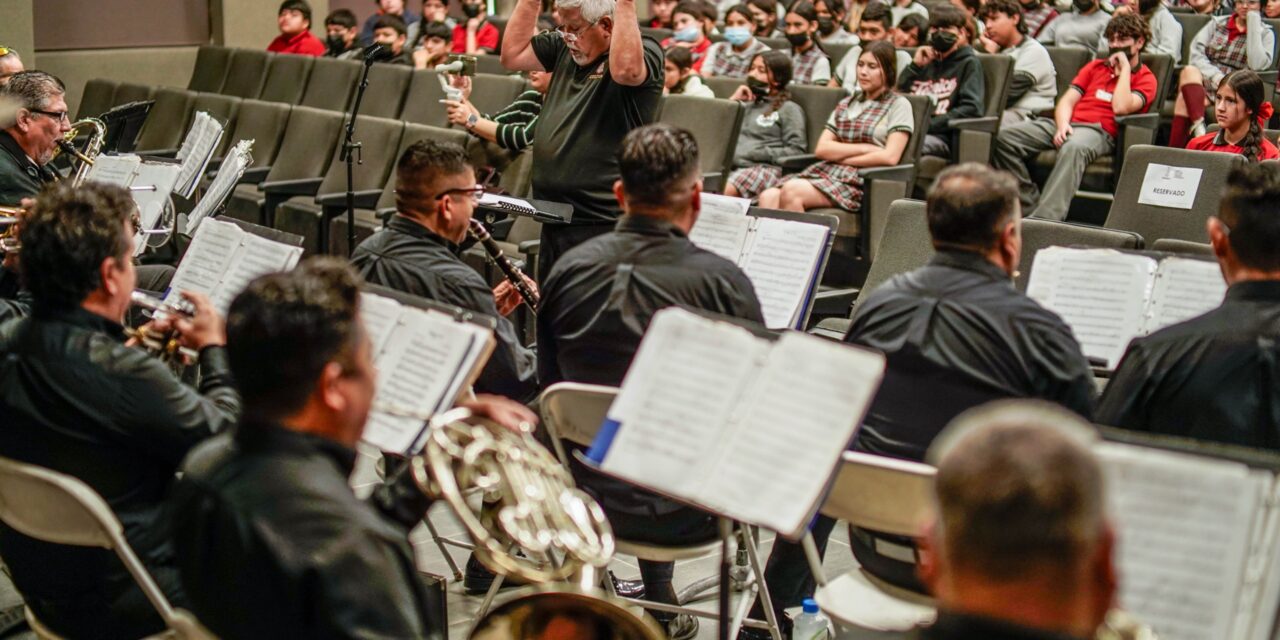 LLEGA BANDA DE MÚSICA DEL ESTADO AL CORAZÓN DEL VALLE DE MEXICALI