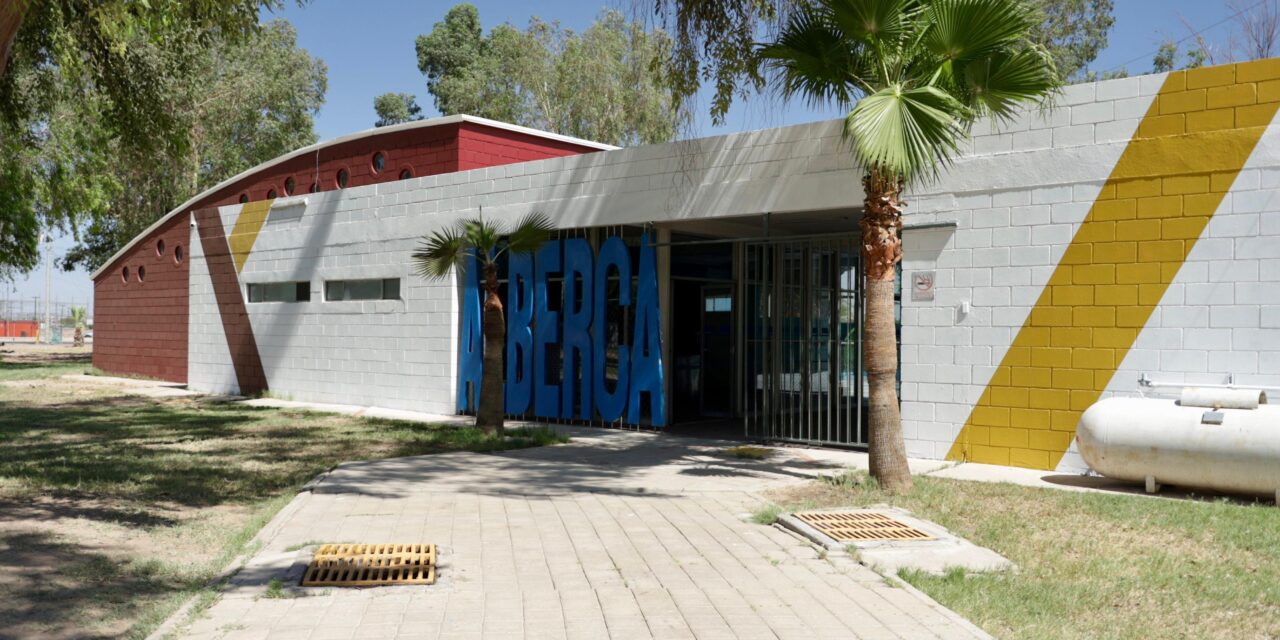 SUPERVISAN REAPERTURA DE ALBERCAS EN CDHI CENTENARIO DE MEXICALI