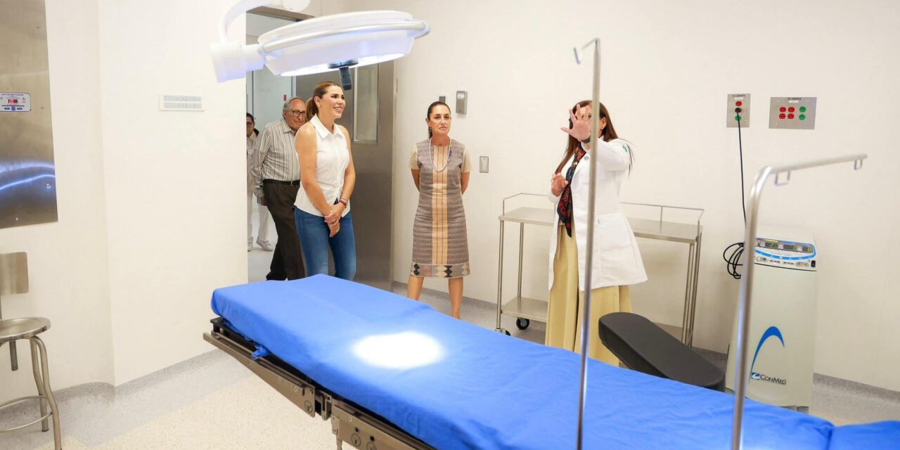 INAUGURAN 1era. ETAPA DEL HOSPITAL REGIONAL #23 DEL IMSS EN ENSENADA