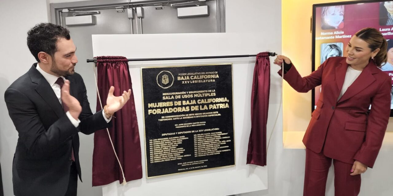 REINAUGURAN LA SALA “MUJERES DE BAJA CALIFORNIA, FORJADORAS DE LA PATRIA”