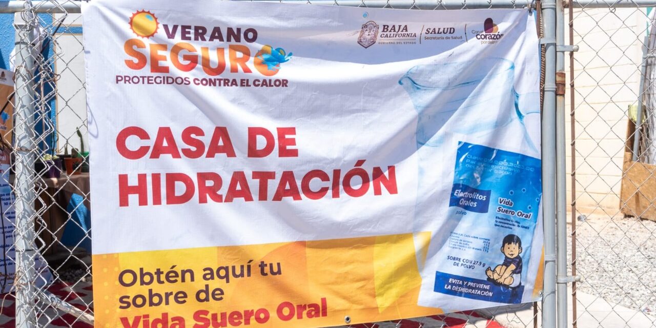 EXISTEN CASAS DE HIDRATACIÓN EN DIFERENTES PUNTOS DE MEXICALI