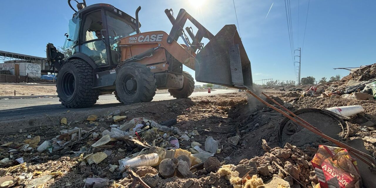 TOLERANCIA CERO PARA QUIENES TIREN BASURA EN LA VÍA PÚBLICA EN MEXICALI  