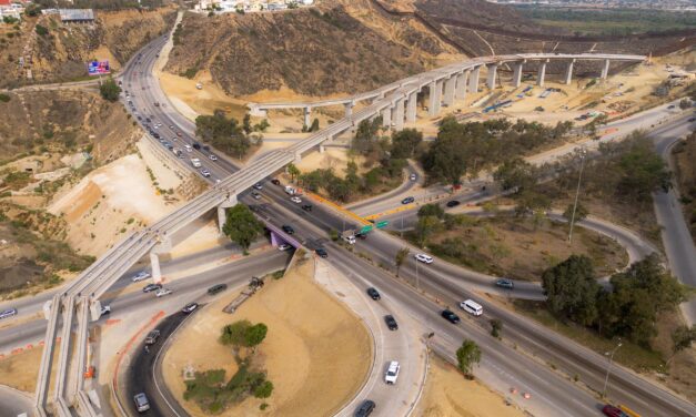 EN LA RECTA FINAL CONSTRUCCIÓN DE VIADUCTO ELEVADO EN TIJUANA