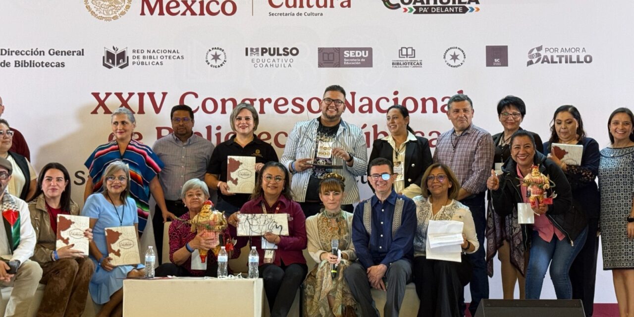 PRESENTAN INNOVADOR PROGRAMA EN CONGRESO NACIONAL DE BIBLIOTECAS PÚBLICAS