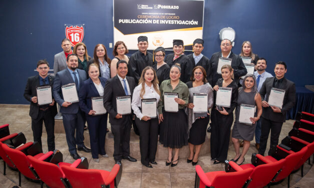 HISTÓRICO LOGRO DE EGRESADOS DE DOCTORADO EN 16 DE SEPTIEMBRE