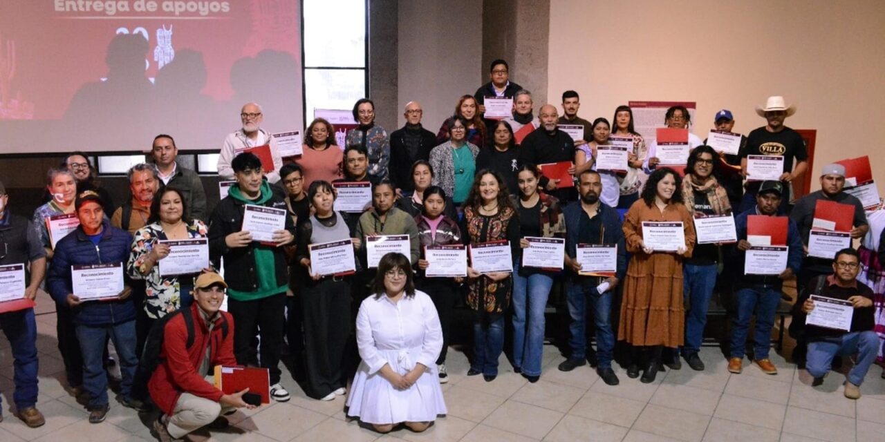 RECIBEN 44 PROYECTOS COMUNITARIOS SU APOYO 2025
