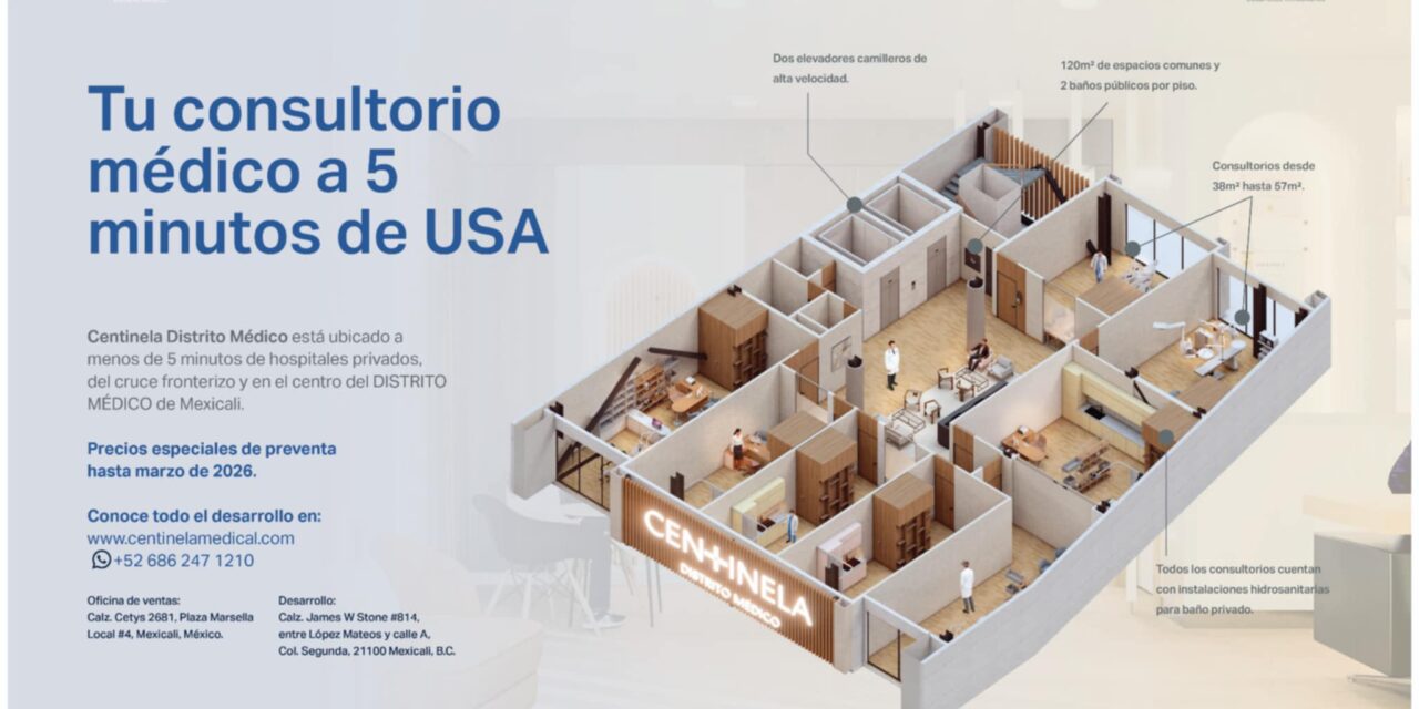 SE PARTE DE LA TORRE MÁS EXCLUSIVA DE MEXICALI