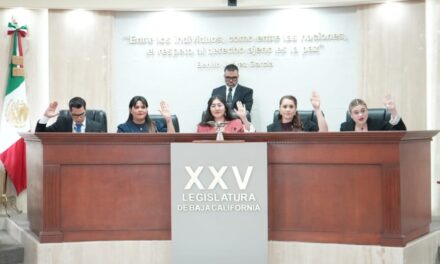 ASUME DIPUTADA MICHEL SÁNCHEZ LA PRESIDENCIA DE MESA DIRECTIVA DEL CONGRESO BC