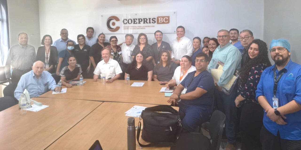 TALLER DE FARMACOVIGILANCIA A HOSPITALES PRIVADOS DE MEXICALI A CARGO DE COEPRIS BC