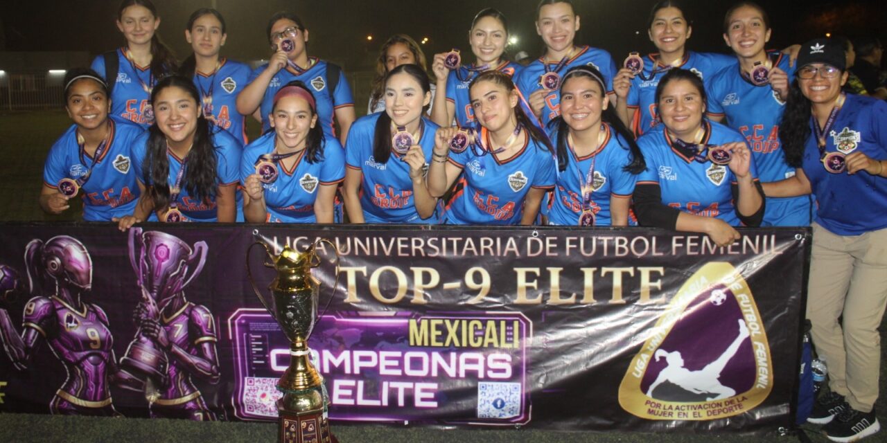 ES SCORPIONS CAMPEÓN DE LIGA UNIVERSITARIA DE FUTBOL FEMENIL