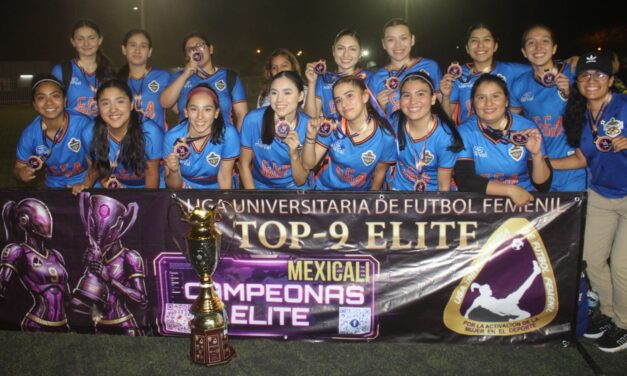 ES SCORPIONS CAMPEÓN DE LIGA UNIVERSITARIA DE FUTBOL FEMENIL