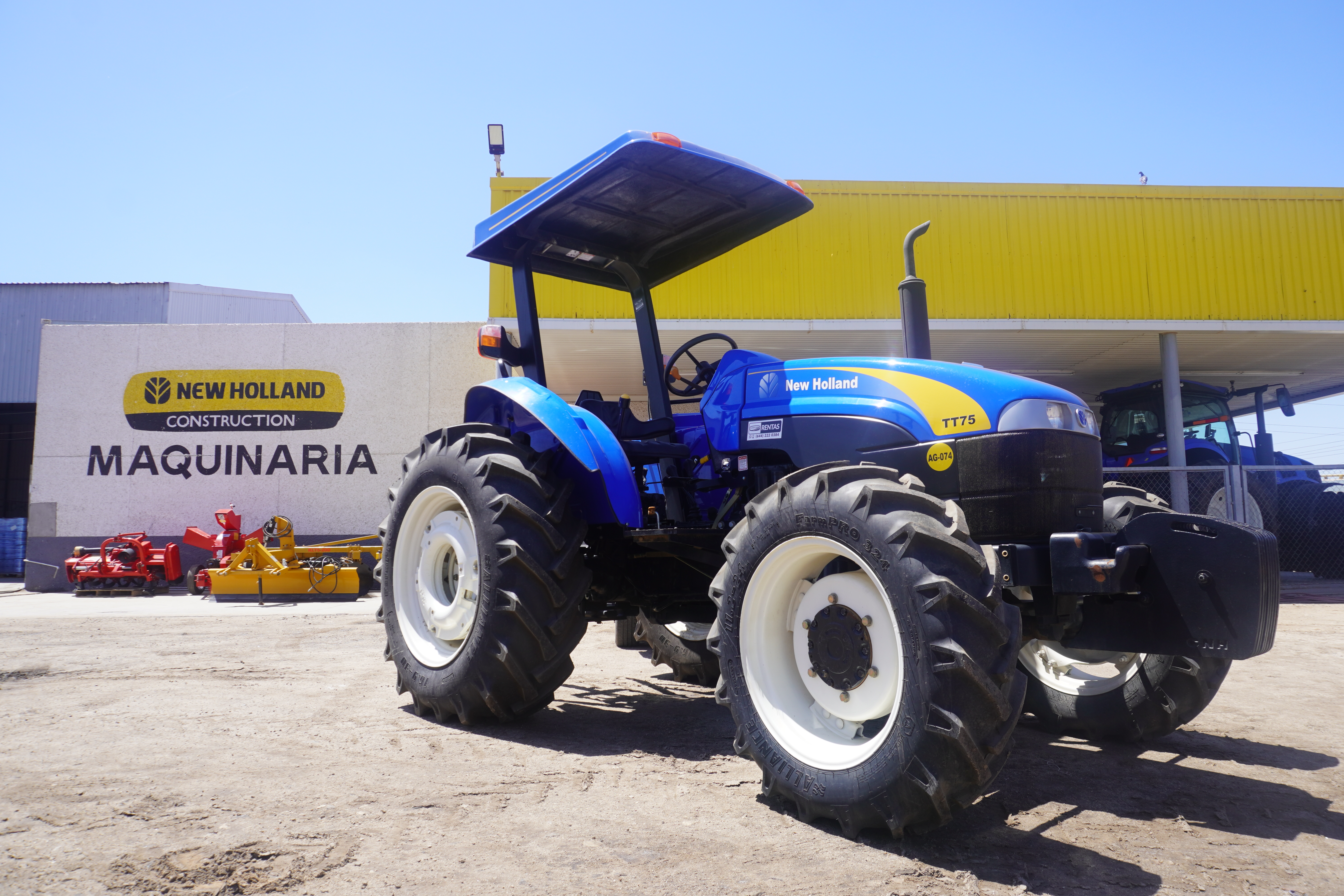 LO MEJOR DE LA MAQUINARIA DE NEW HOLLAND MEXICALI