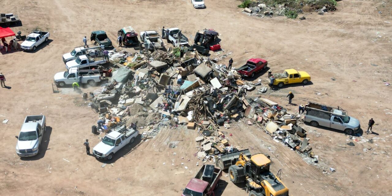 MÁS DE 9 MIL TONELADAS EN OPERATIVO MUEBLE VIEJO EN MEXICALI 2026  