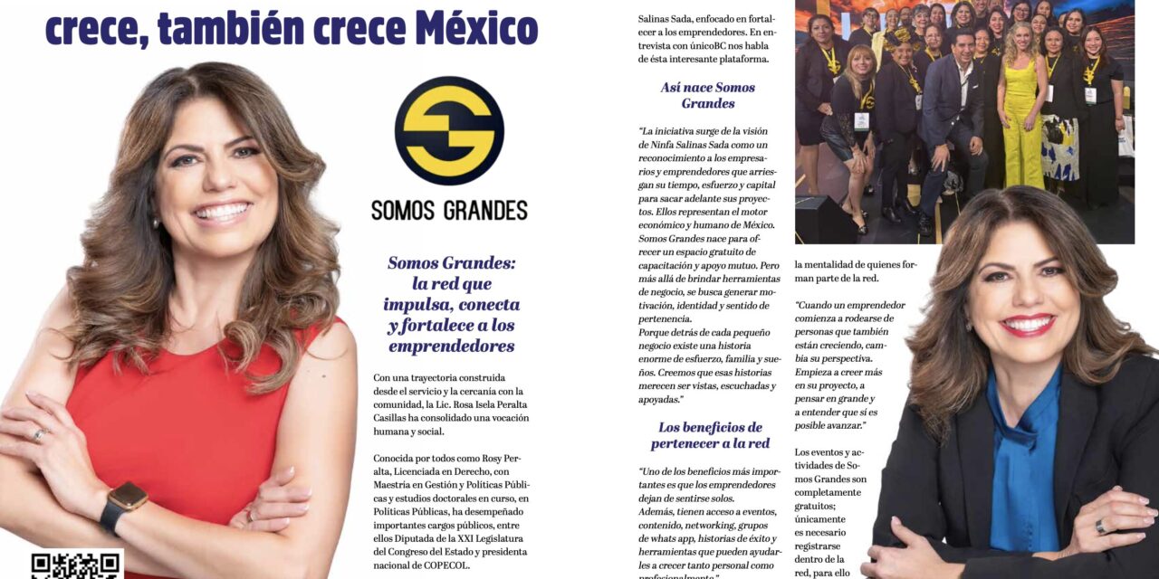 ROSY PERALTA EN SOMOS GRANDES BC