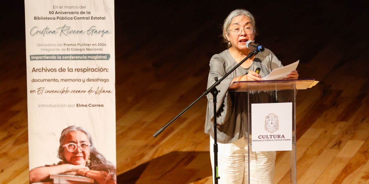 COMPARTE CRISTINA RIVERA PROCESO DE INVESTIGACIÓN DEL INVENCIBLE VERANO DE LILIANA