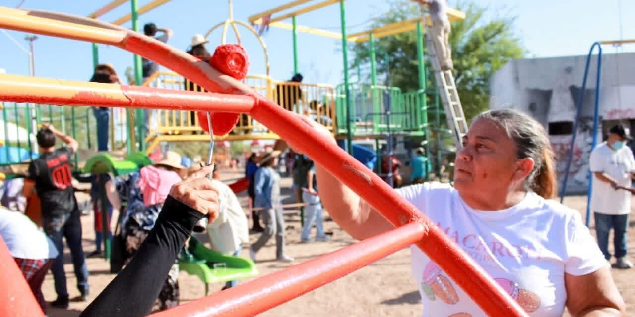 REALIZAN JORNADA DE REHABILITACIÓN EN PILARES MISIÓN DEL ÁNGEL DE MEXICALI
