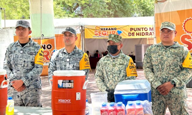 ANTE LAS ALTAS TEMPERATURAS EN MEXICALI SE APLICA EL PLAN DN-III-E
