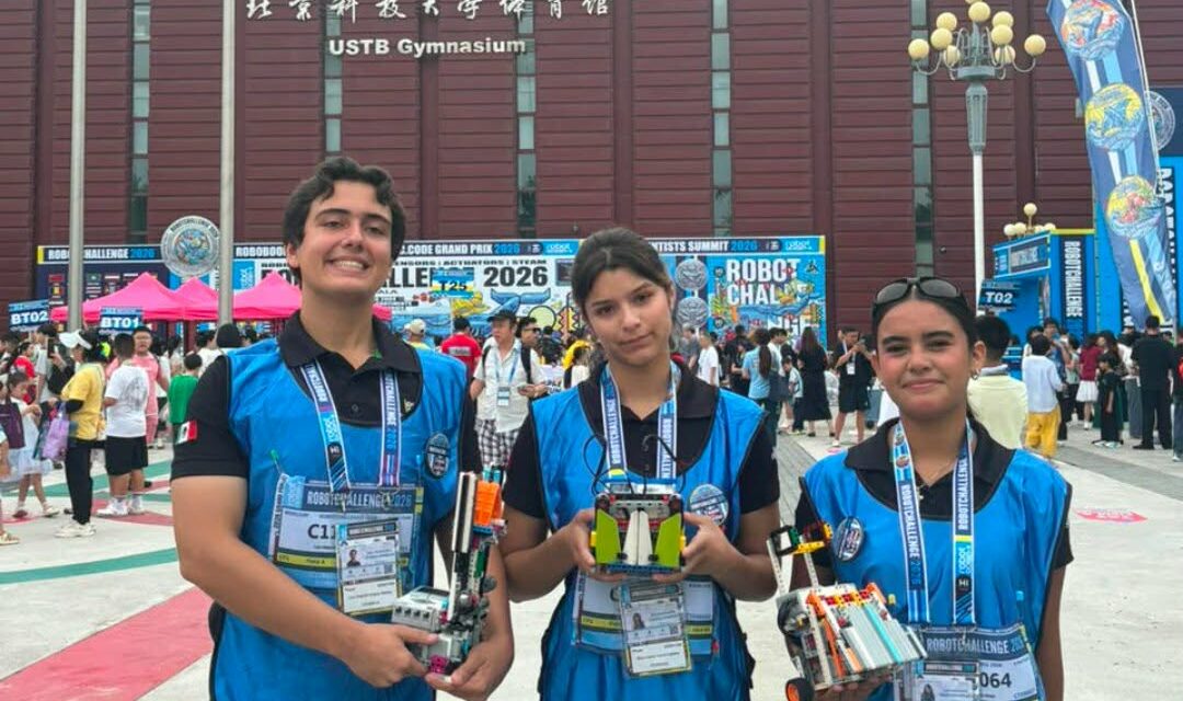 BRILLAN ESTUDIANTES DE LA 16 DE SEPTIEMBRE EN MUNDIAL DE ROBÓTICA EN CHINA