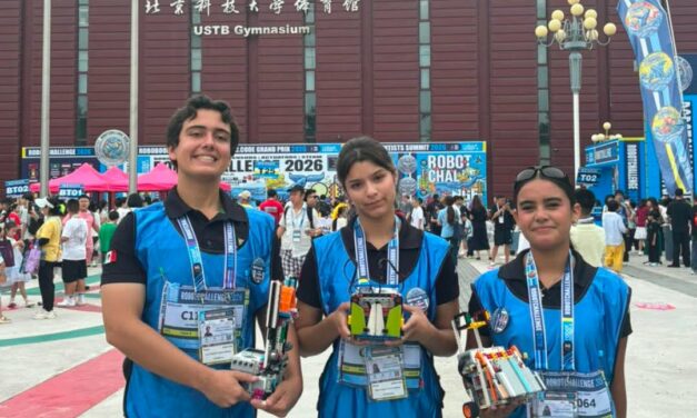 BRILLAN ESTUDIANTES DE LA 16 DE SEPTIEMBRE EN MUNDIAL DE ROBÓTICA EN CHINA