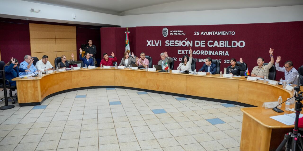APRUEBAN SEGUNDO PAQUETE DE OBRA PÚBLICA 2026 POR 148 MDP PARA MEXICALI