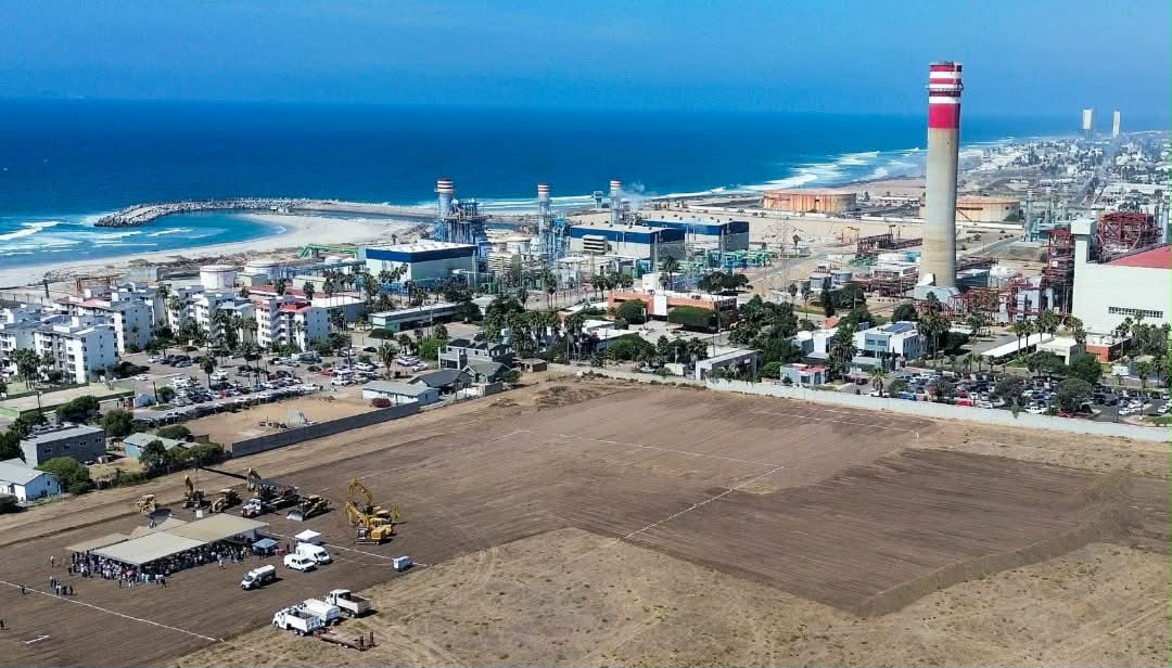 PRIMERA PIEDRA DE LA DESALADORA A CONSTRUIRSE EN ROSARITO