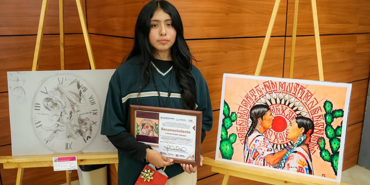 BRILLA TALENTO EN CONCURSO NACIONAL DE DIBUJO Y PINTURA